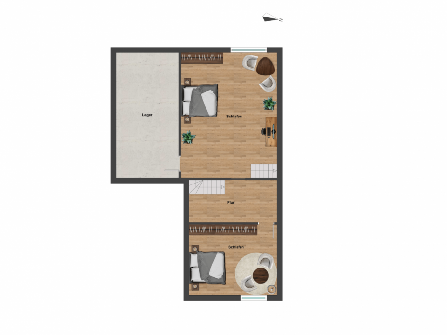 Grundriss DG Haus Sch�nborn