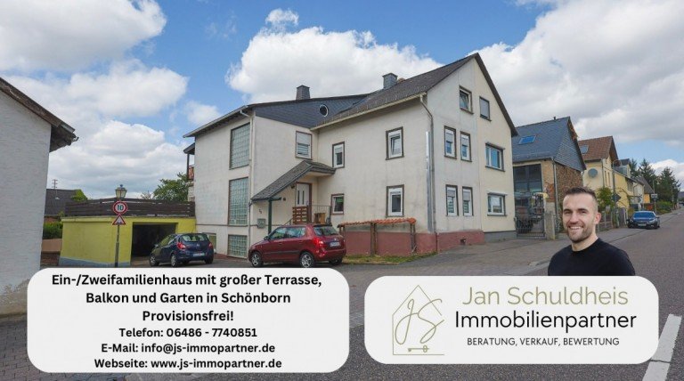 Titelbild Sch�nborn Haus Ein/Zweifamilienhaus mit gro�er Terrasse, Balkon und Garten
