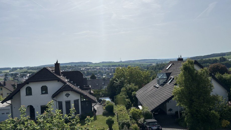 Ausblick Schlafzimmer DG Haus Katzenelnbogen