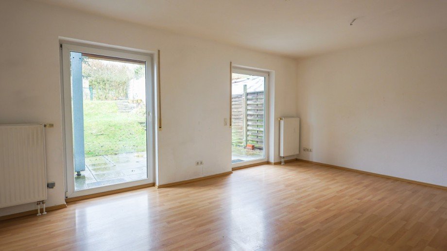 Wohnzimmer EG mit Terrasse Haus Katzenelnbogen
