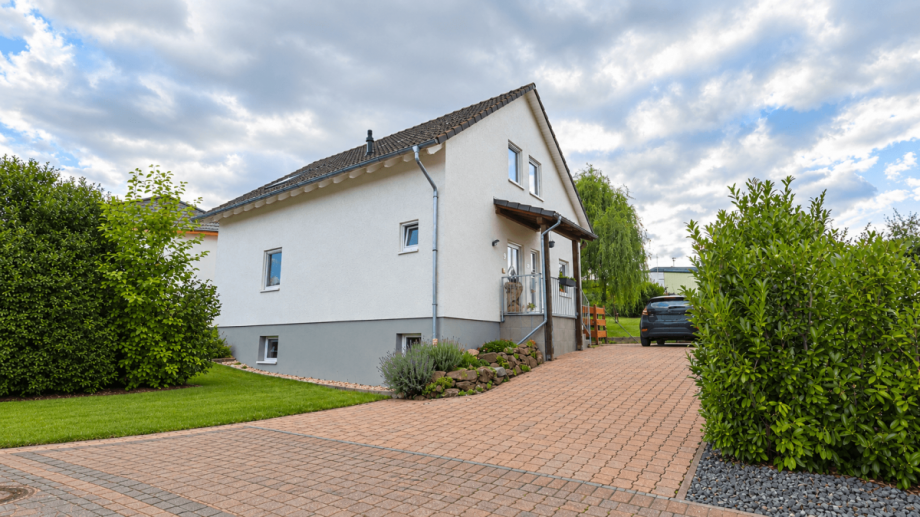 Au�enansicht Einfamilienhaus Marienfels