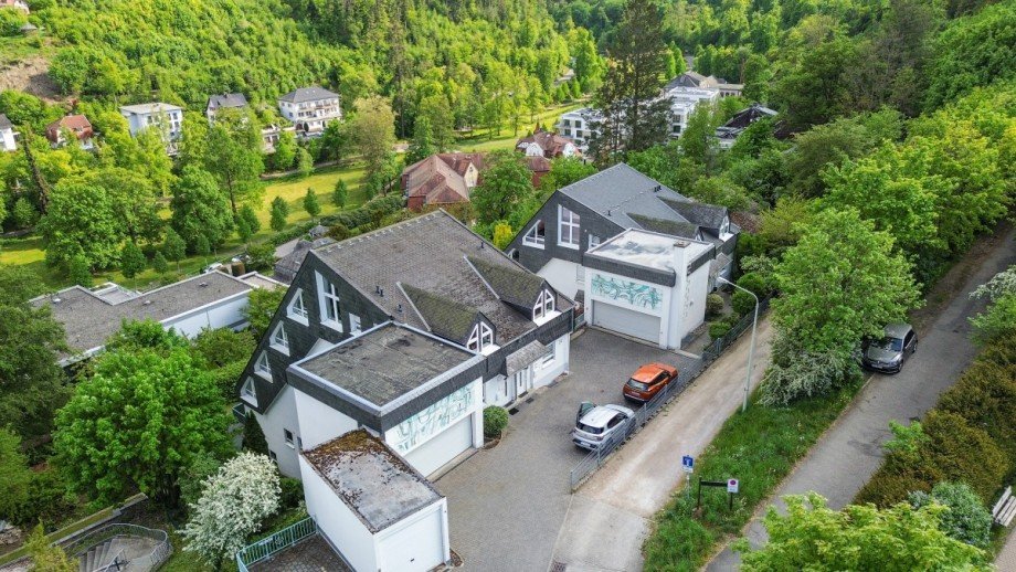 Au�enansicht Zugangsstra�e Wohnung Bad Schwalbach